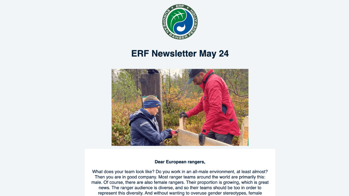 ERF May newsletter