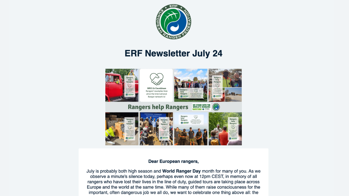 ERF July newsletter