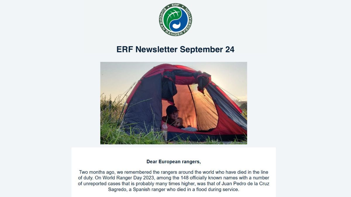 ERF September Newsletter